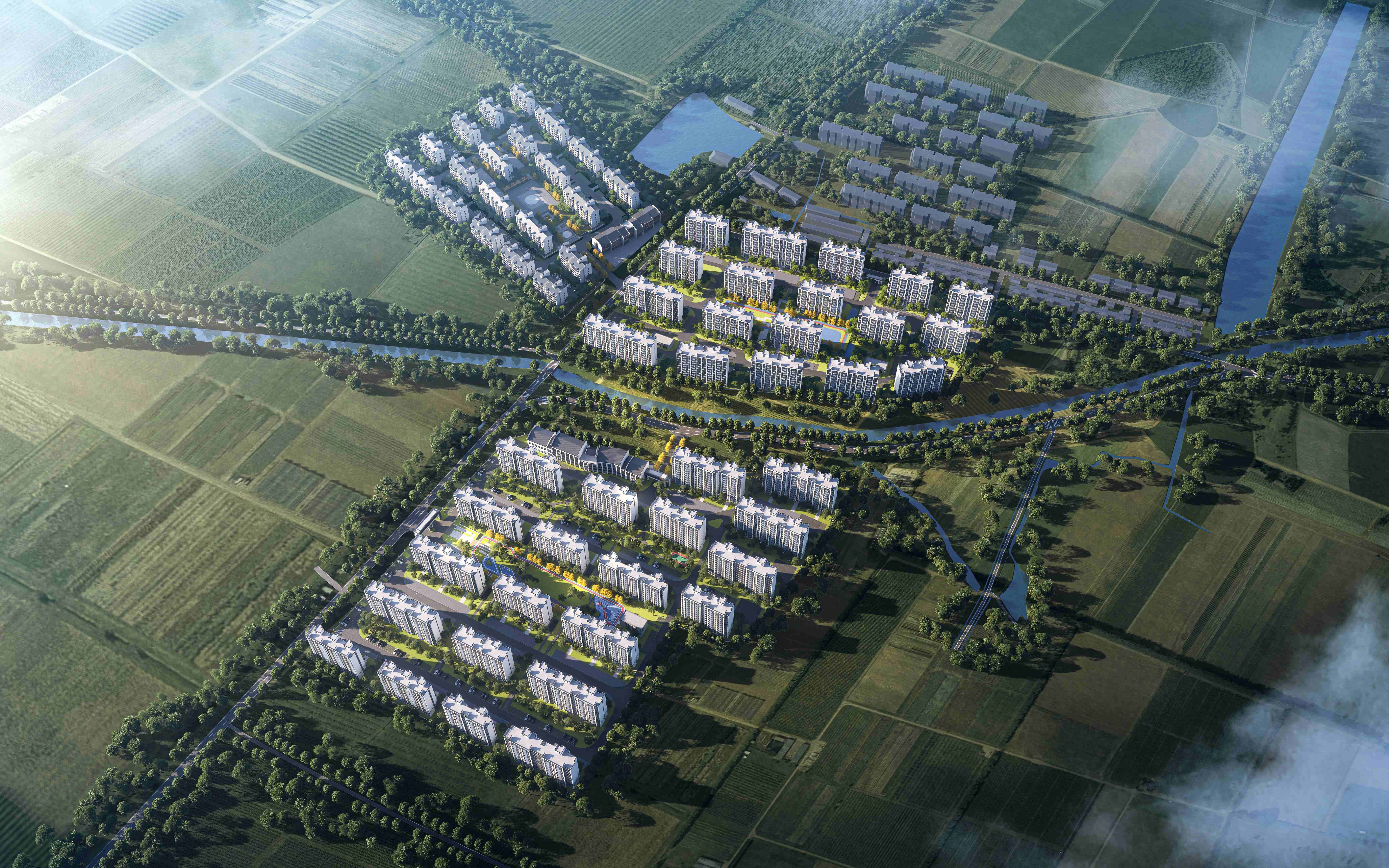 华东公司承建的肥西县和美乡村建设五期工程项目开工.jpg